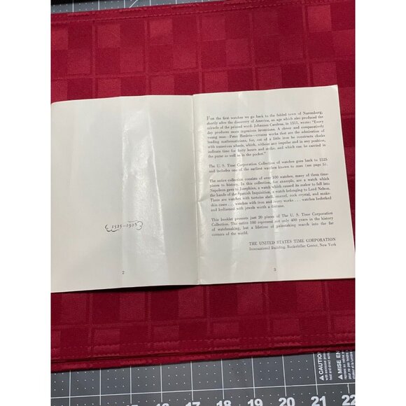 The Higbee Company 400 Years in the History of Watchmaking 1525 - 1925 - Picture 3 of 5